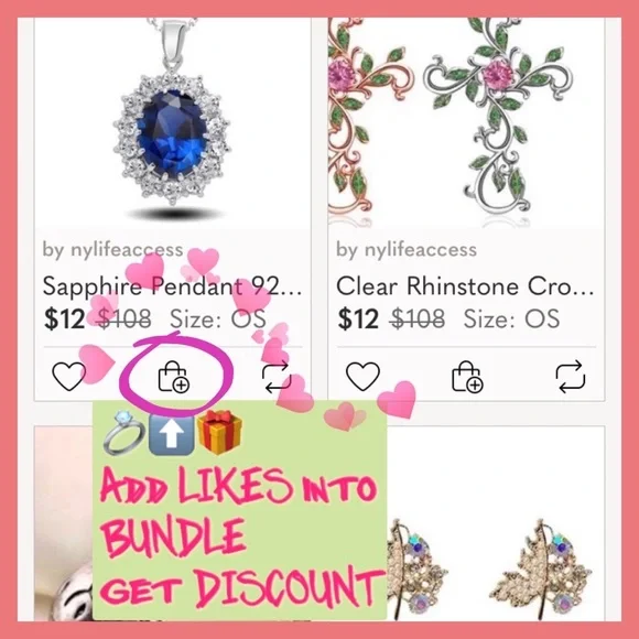 ❣️$25/3❣️ Gold Plated Dangle Cross Earrings - Picture 8 of 9